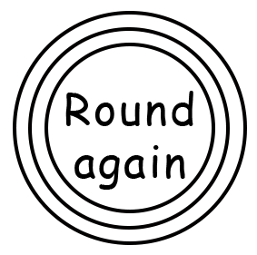 Round Again Records Logo